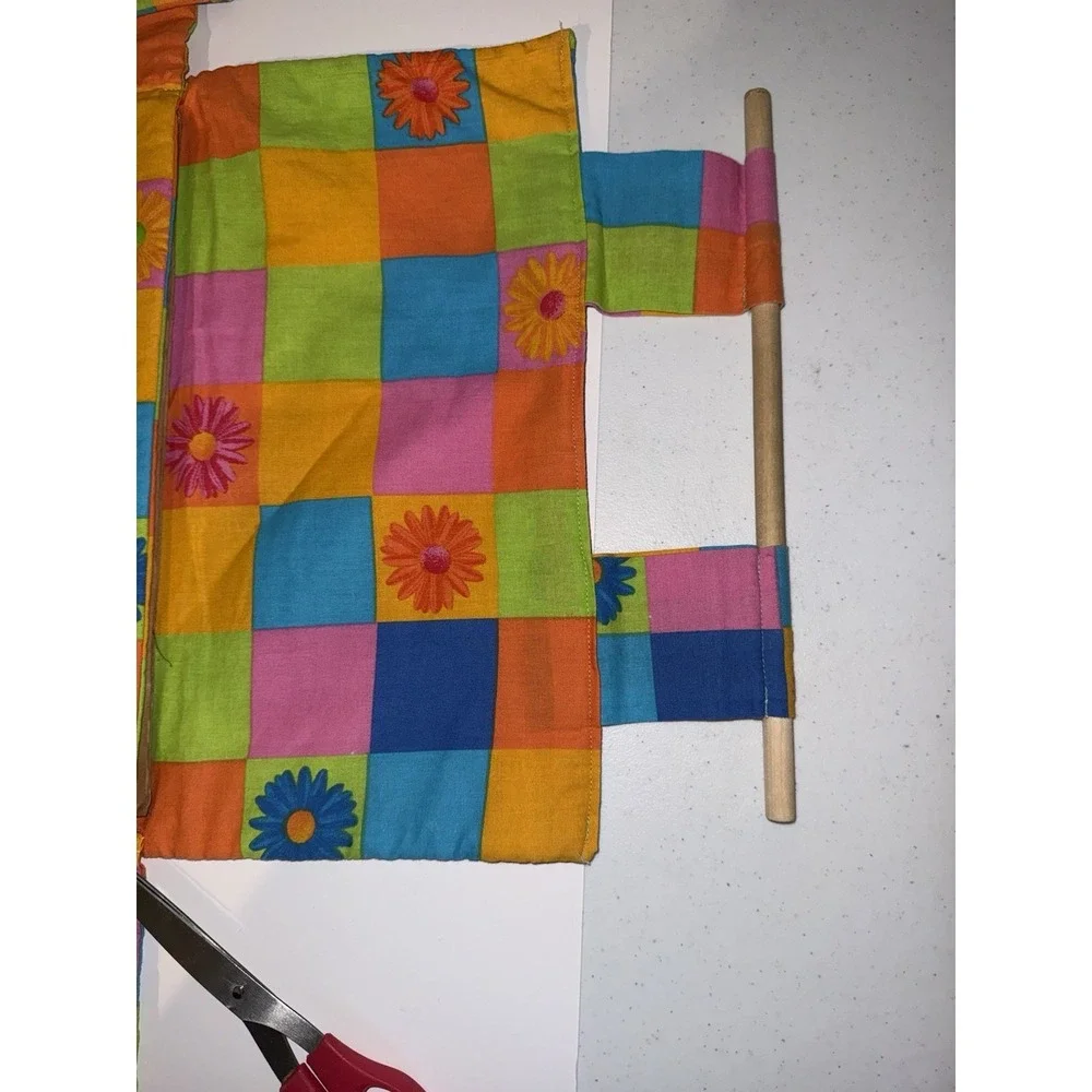 Adorable Handmade Fabric Casserole Dish Holder/Carrier Cute Patch Print!